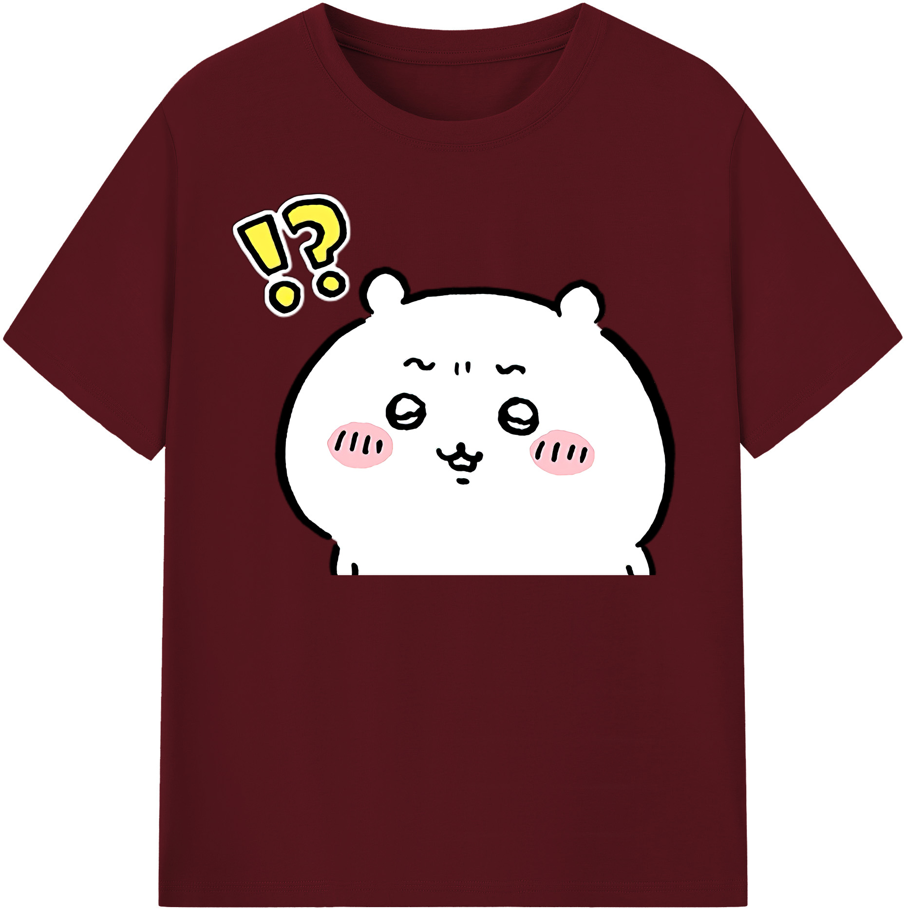 （画像用） ちいかわ ちいかわ Chii-kawa chiikawa 綿100％半袖Tシャツ（フロントプリント）
